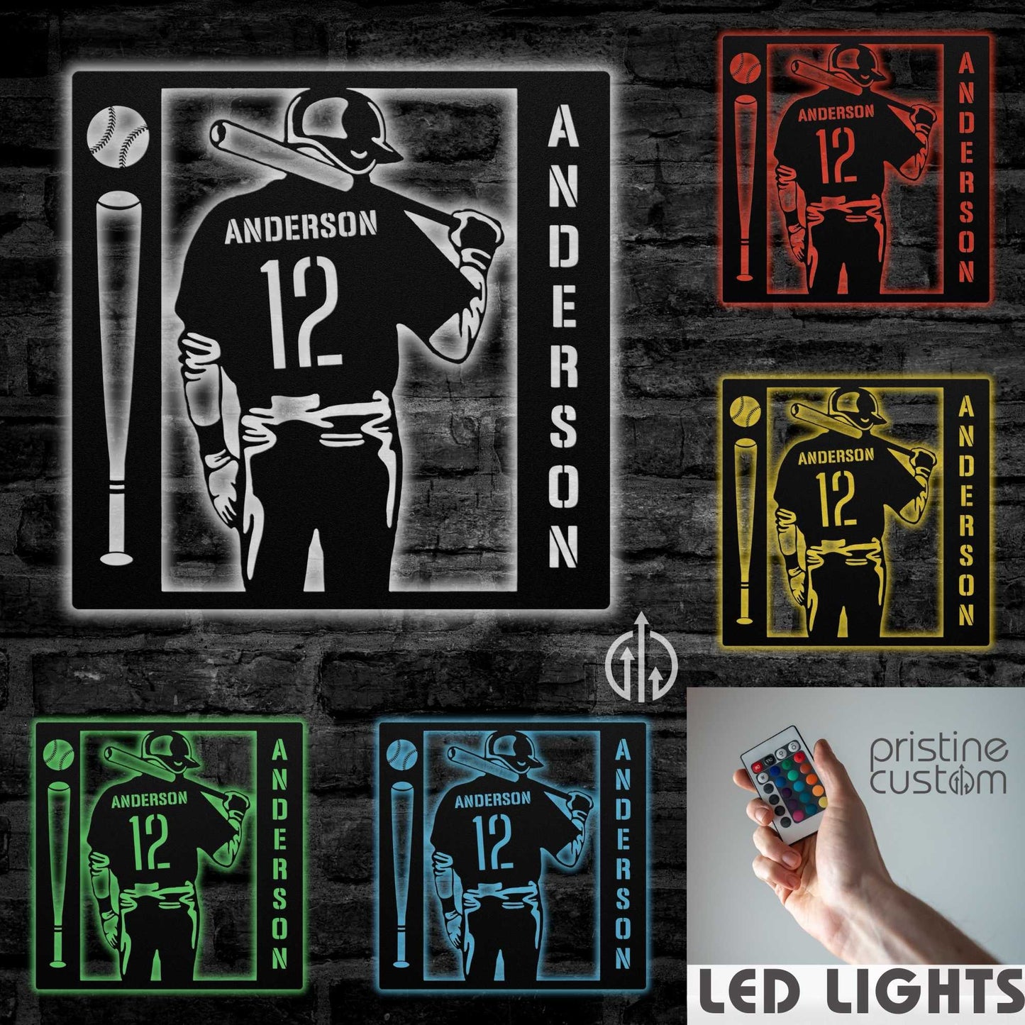 Baseball Player Sign