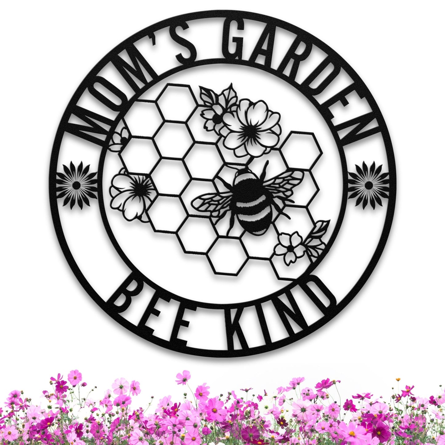 Honeycomb Garden Sign