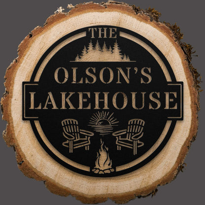 Lakehouse Family Sign
