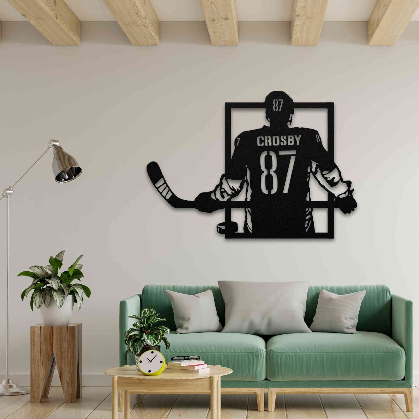 Hockey Player Sign