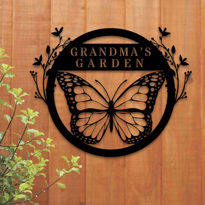 Butterfly Garden Sign