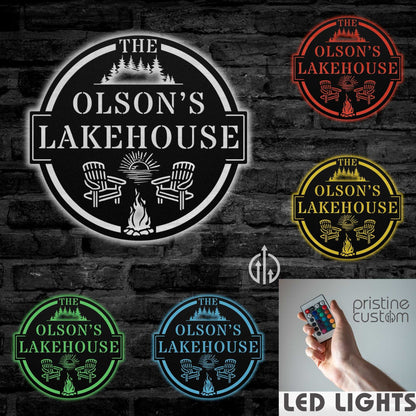 Lakehouse Family Sign