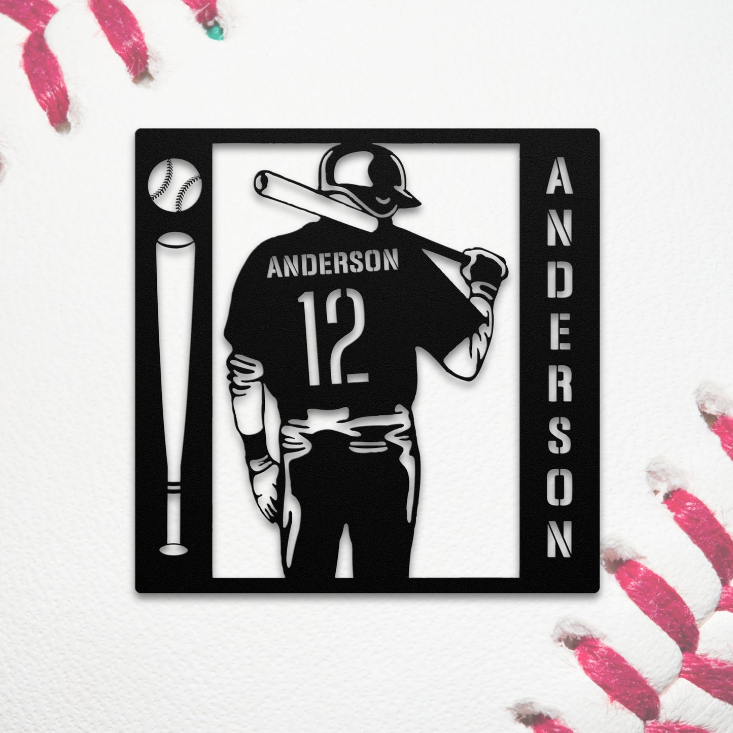 Baseball Player Sign