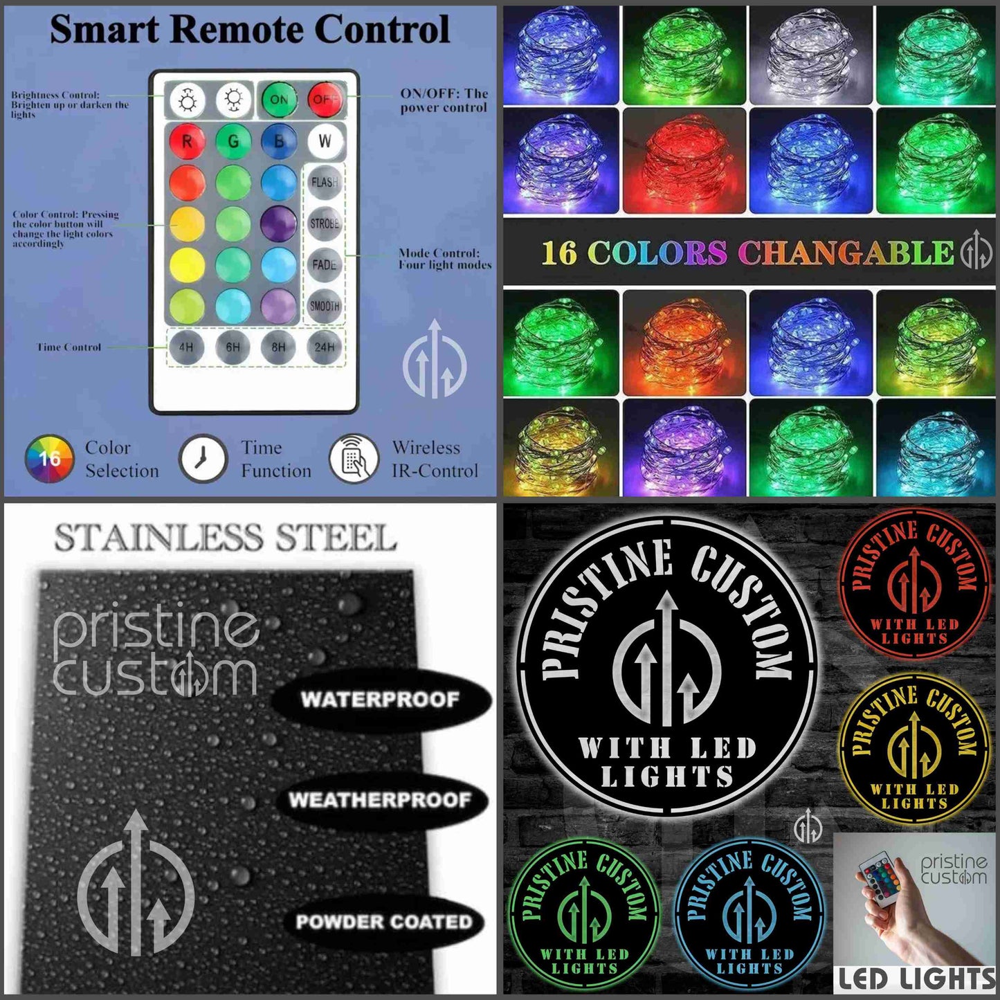 Split Letter Monogram Sign