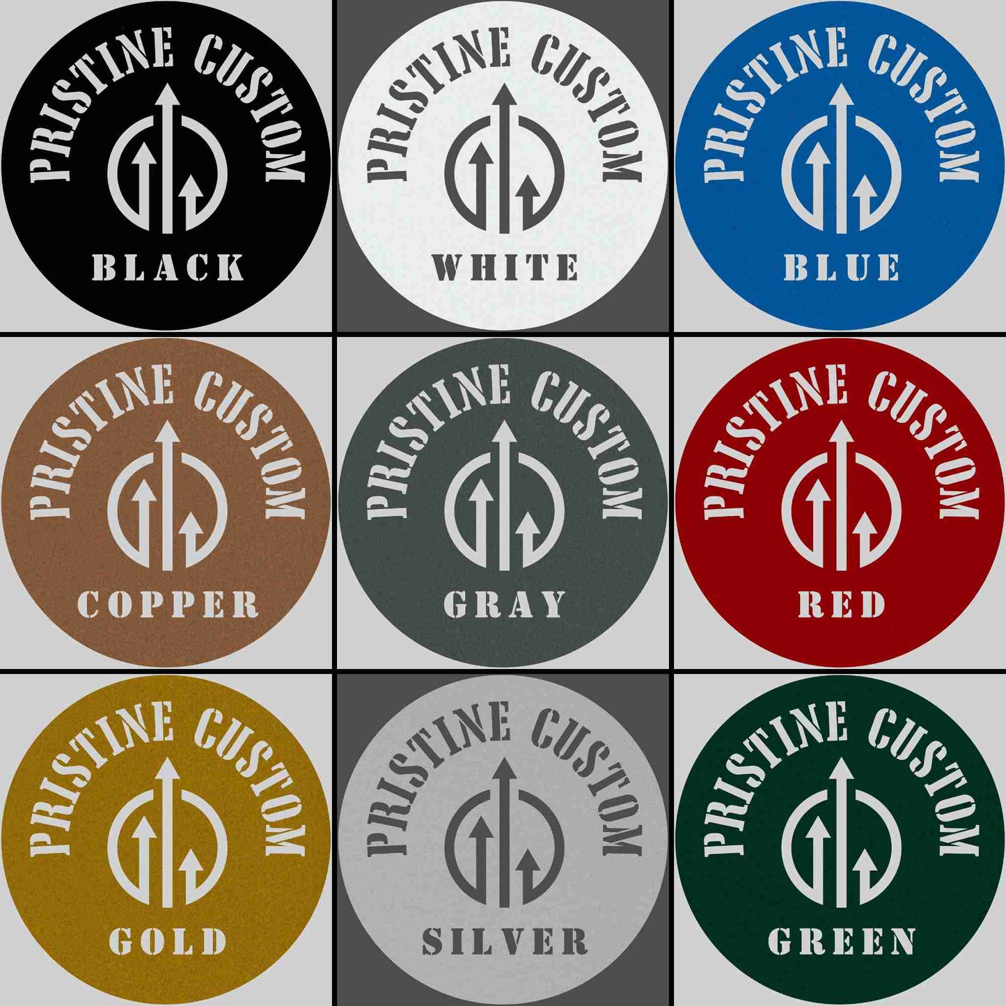 Split Letter Monogram Sign