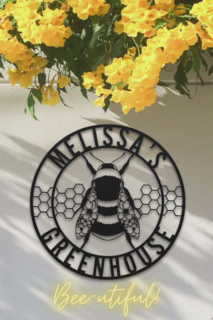 Bee Garden Sign